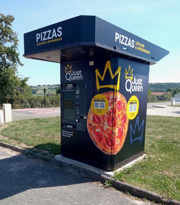 Le distributeur de pizzas est opérationnel !!